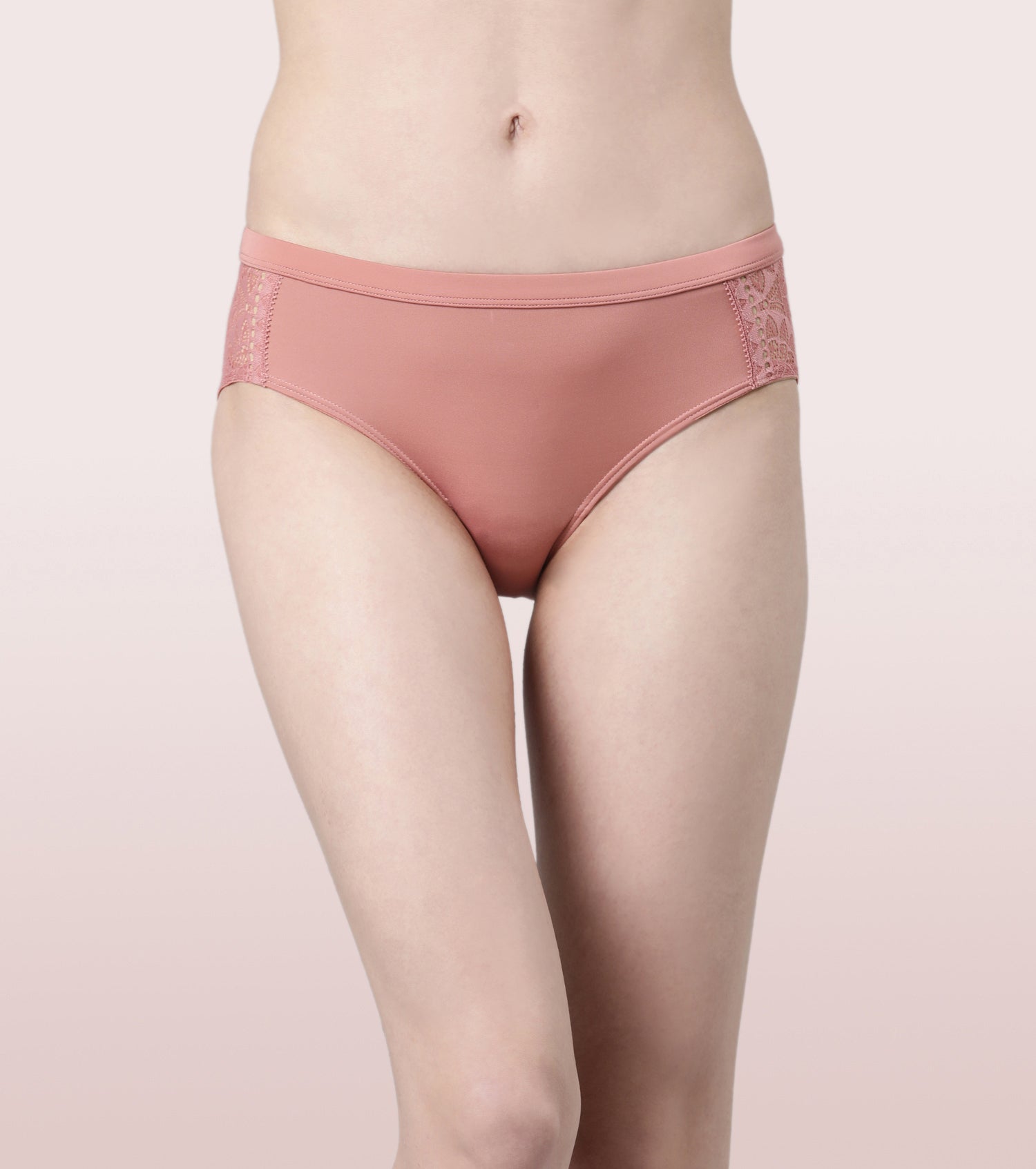 High-Waisted Panty With Special Plunging Back - DEEP V BACK CO - LIN - ETAM