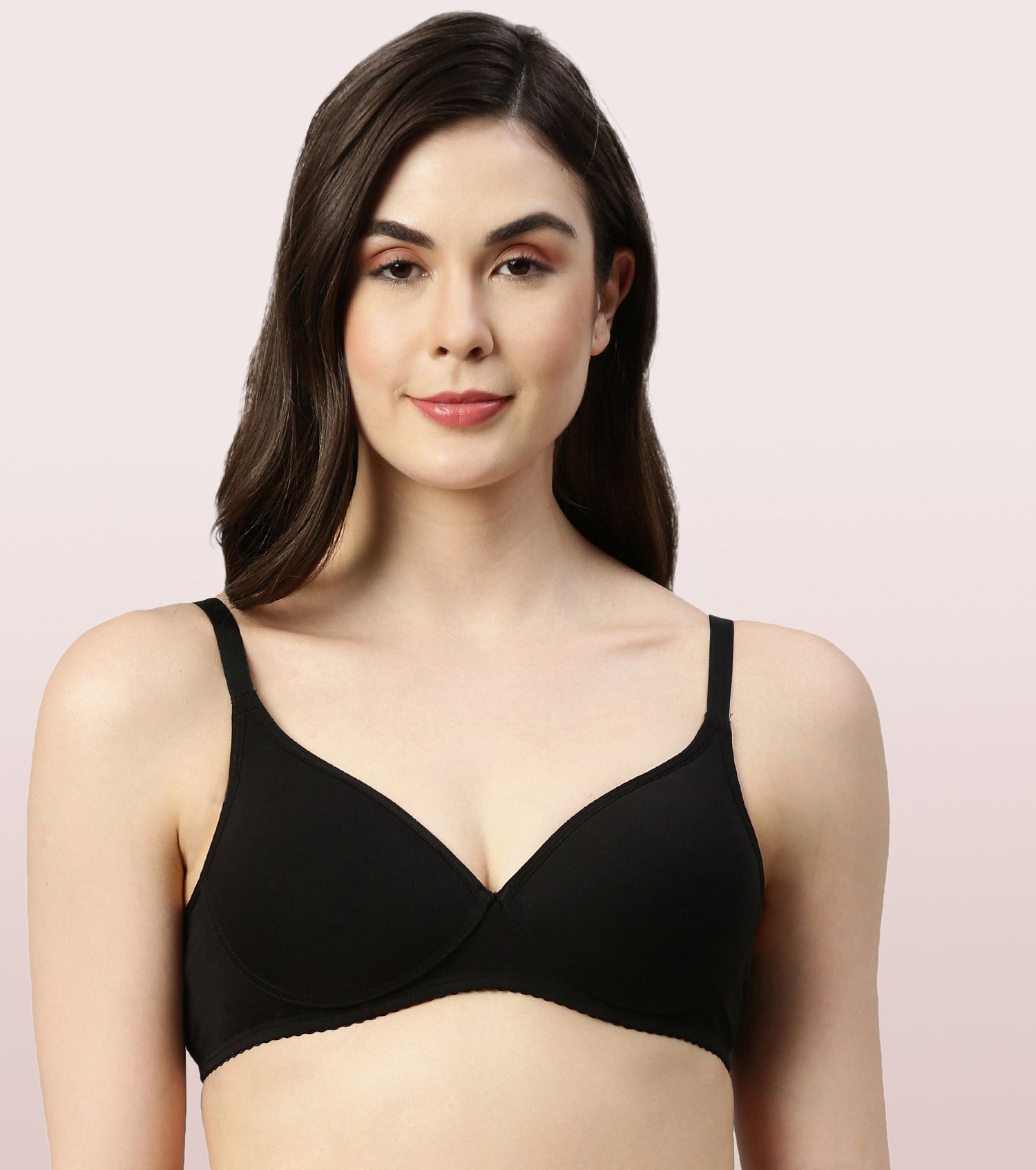 Enamor Perfect Shaping Cotton Non Padded & Wirefree Strapless Bra