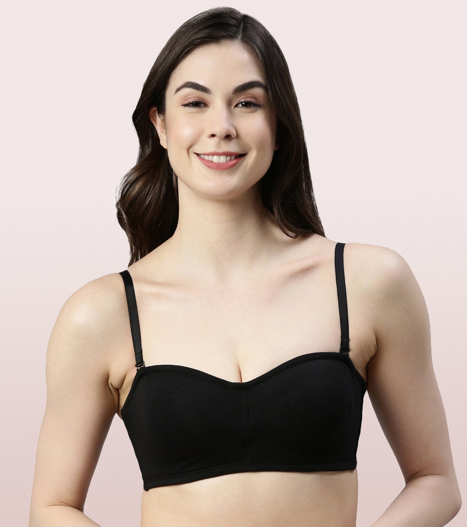 Enamor A019 Perfect Shaping Wirefree Cotton Strapless Bra Non-Padded Full  Coverage in Hyderabad at best price by Ss Retails (Jockey Stores) - Justdial
