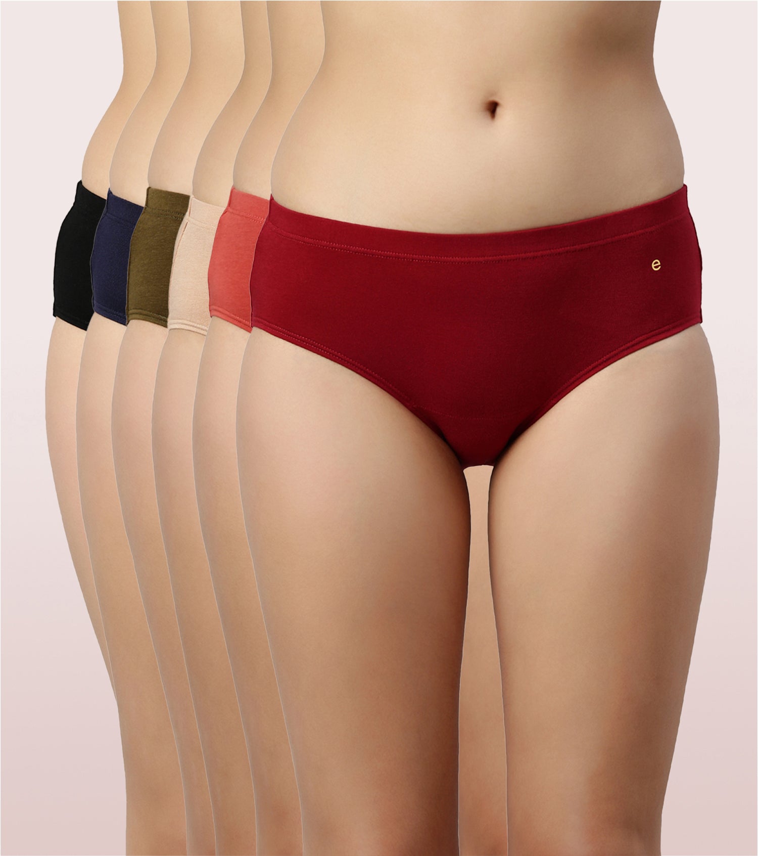 The Classic Mod Hipster Panty  Antimicrobial And Stain Release Finish –  Enamor