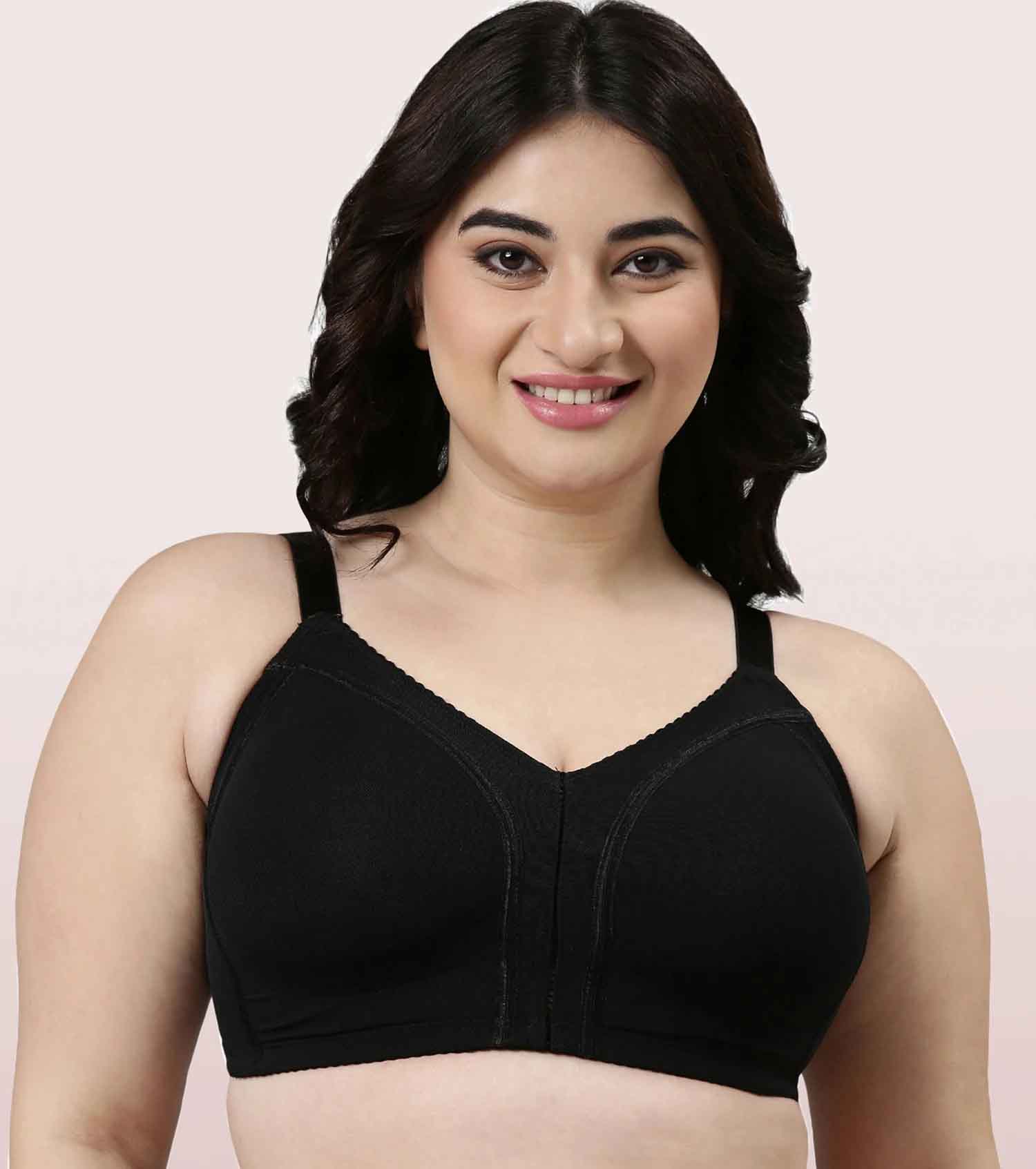 Minimizer Bras for Women Full Coverage Underwire Bras Plus Size,Lifting  Lace Bralettes Bra for Heavy Breast Black at  Women's Clothing store