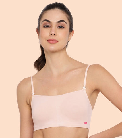 Full Coverage Non-Padded Wirefree Comfort Cami Detachable Bra