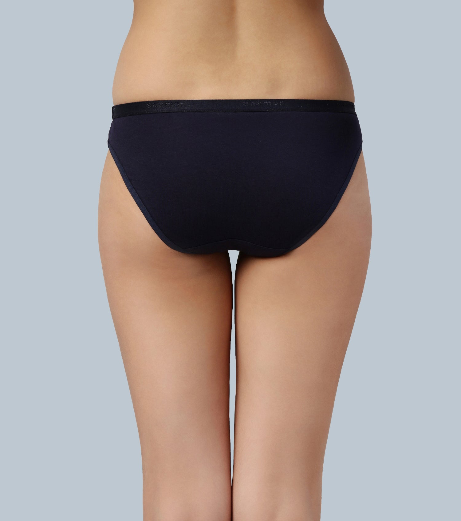 The Branded Stretch C Bikini Panty| Antimicrobial And Stain Release Finish| Cotton Spandex -Pack Of 5 |CR01