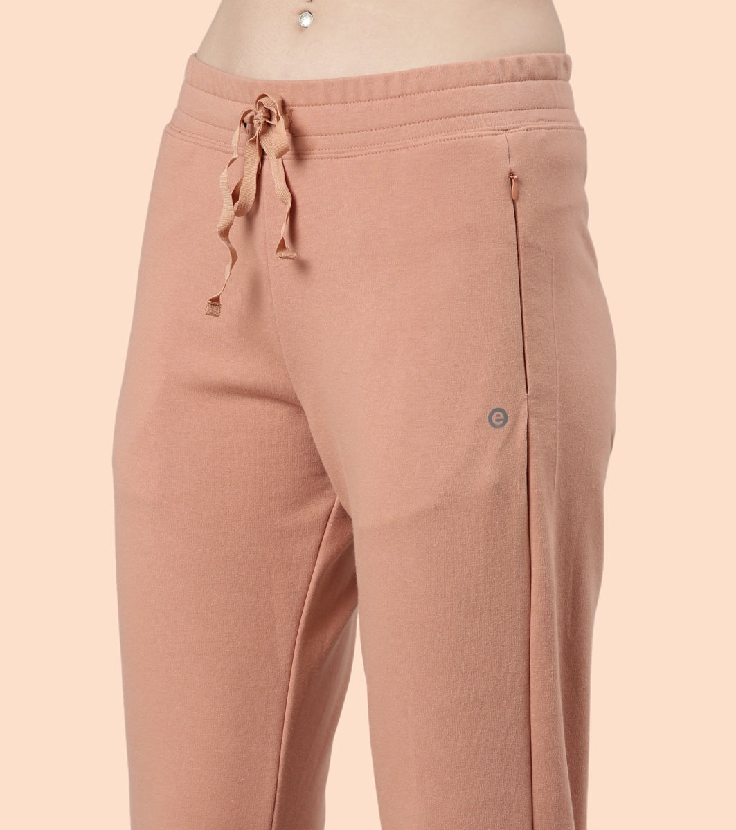 Relax Pants | Cotton Spandex Terry Tapered Pant | E060