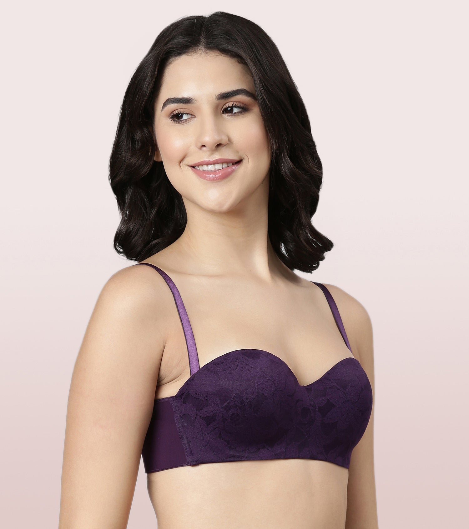 Enamor F074 Full Figure Strapless & Multi-Way Bra Padded Wired Medium  Coverage in Nashik at best price by Body Armur - Justdial