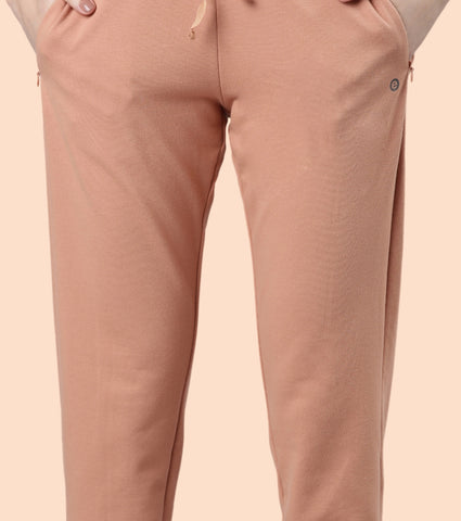 Relax Pants | Cotton Spandex Terry Tapered Pant | E060