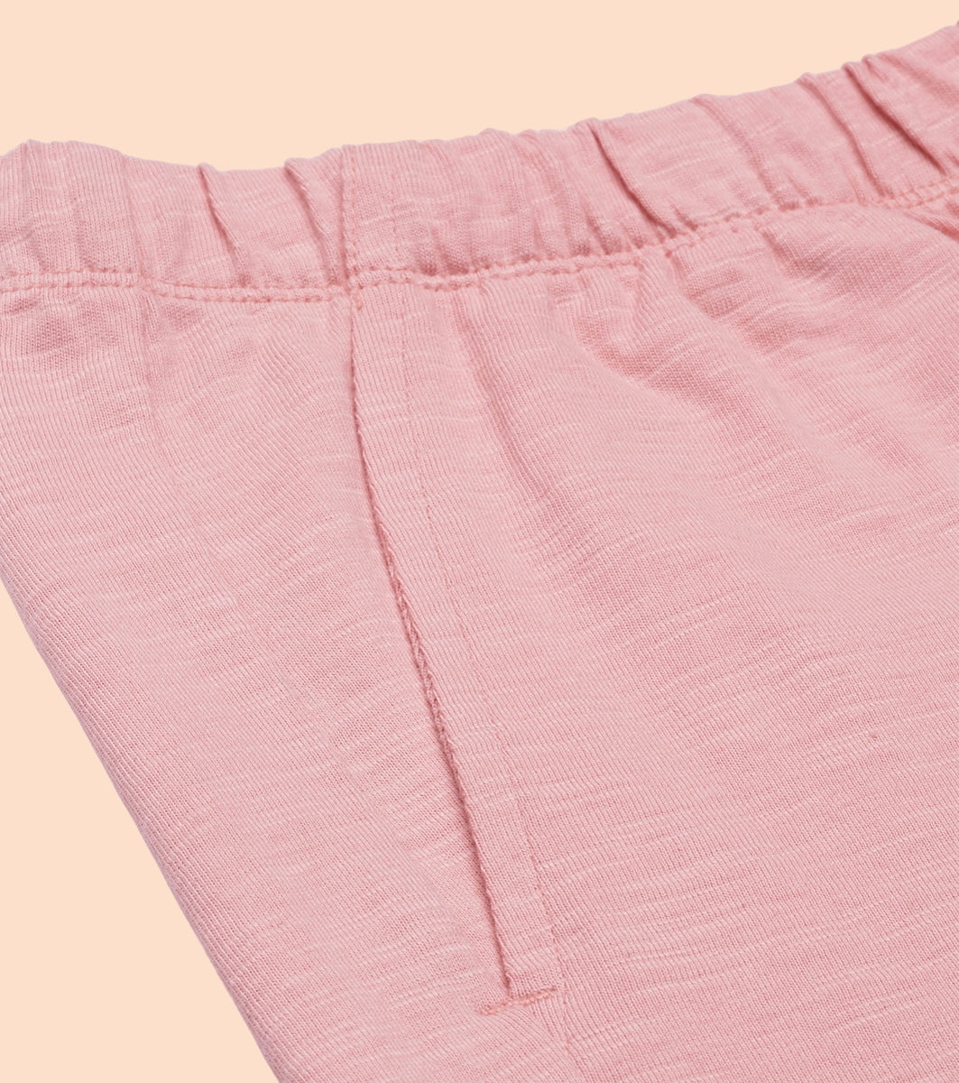 Basic Shorts | Mid-Thigh Length Jersey Shorts With Pockets