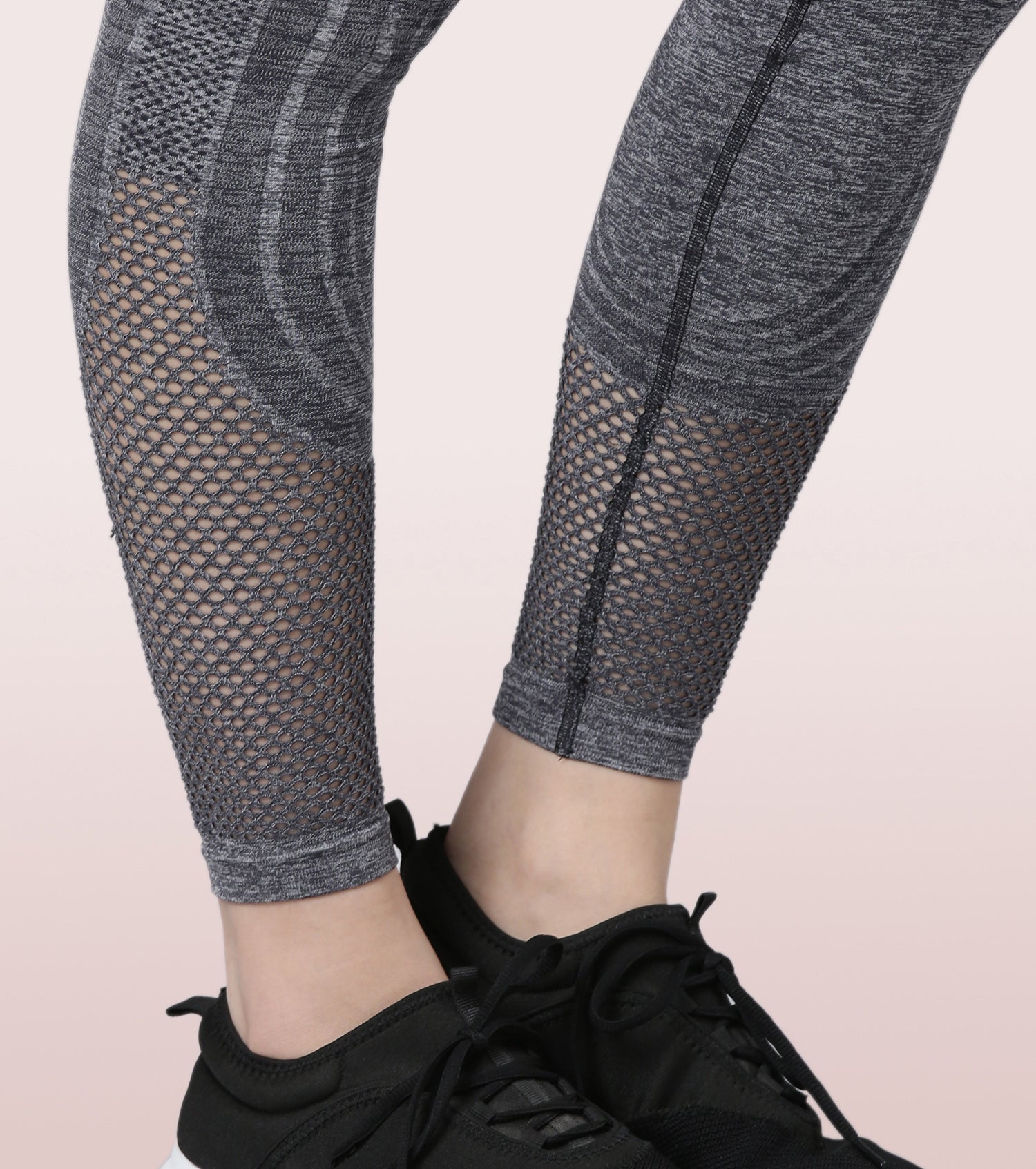 Koral Frame High Rise Leggings Heather Gray Black | Black mesh leggings,  High rise leggings, Mesh leggings