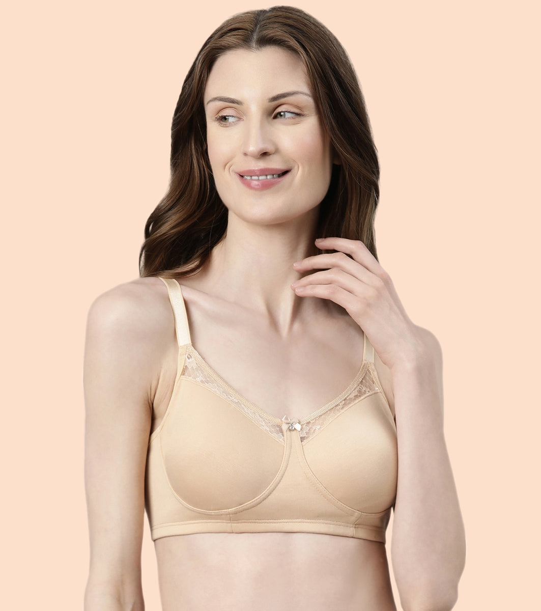 Enamor Durable Full Support Stay New Bra | A073