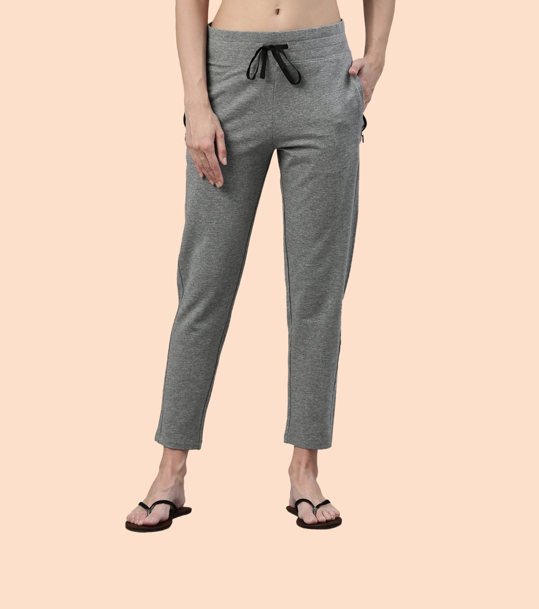 Relax Pants | Cotton Spandex Terry Tapered Pant