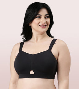 Buy Woman's Black Heavily Lycra cotton Padded Bra With Everyday Adjustable  Strap Everyday Bra size-32 Online at Best Prices in India - Hecmo