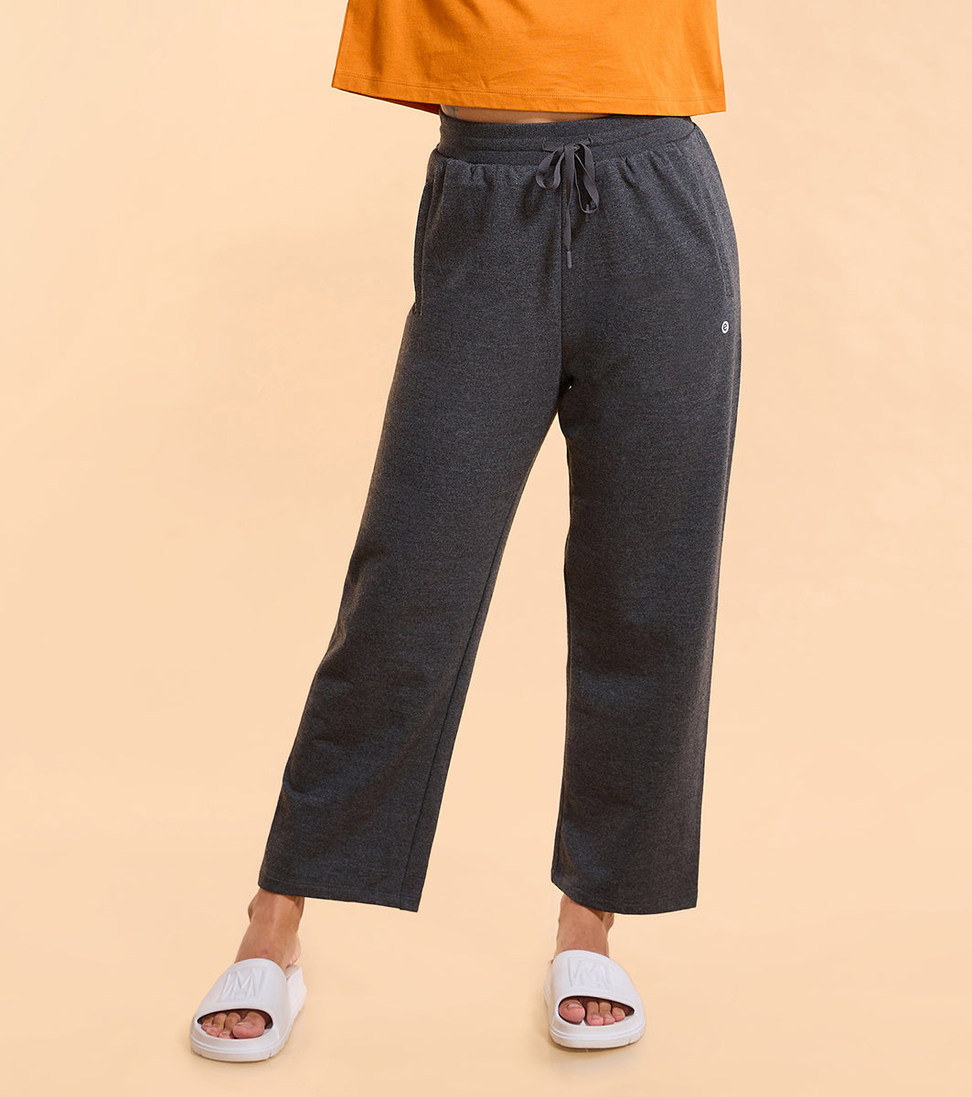 Enamor E405 – Cozy Pant Ankle Length Fur Back Cozy Pant