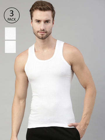 Dixcy Scott Originals Men’s White Vest Modern Fit innerwear – Enamor