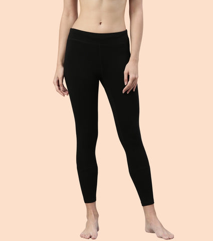 Yoga Legging | Mid Rise Pull-On Lounge Legging With Adjustable Drawstring