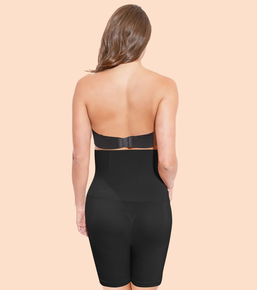 Hi-Waist Thigh Slimmer - (Low & Medium Compression)