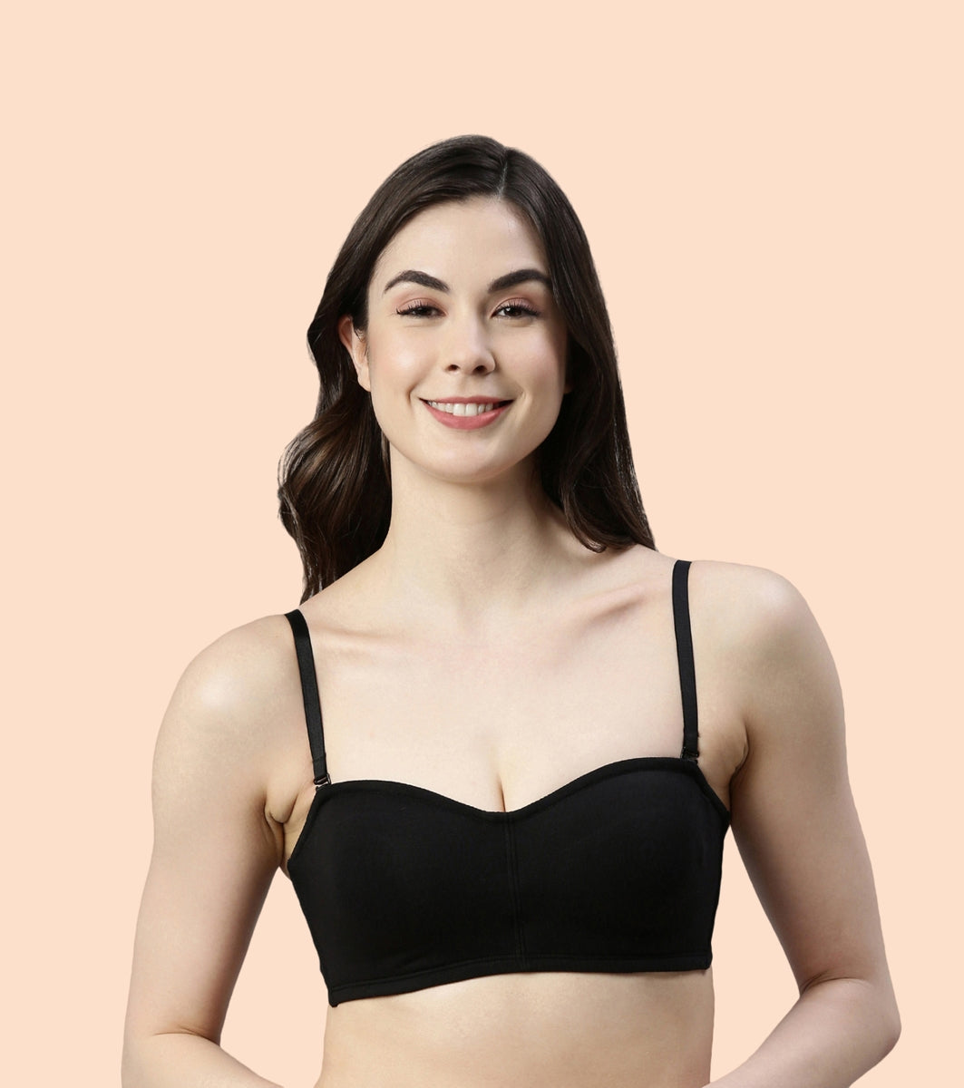 Perfect Shaping Wirefree Cotton Strapless Bra