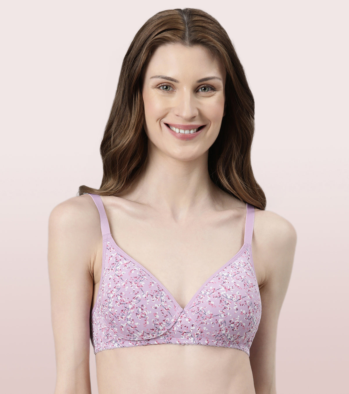 Enamor Perfect Coverage Supima Cotton T-Shirt Bra For Everyday Comfort -  Padded, Non-Wired Bra & Medium Coverage Bra, A039