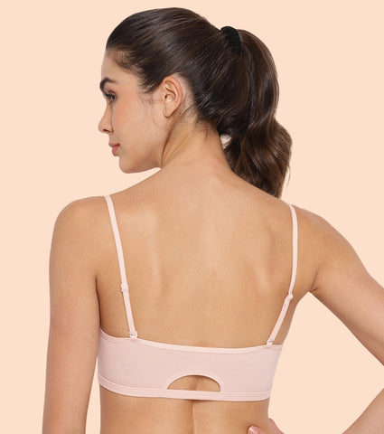 Full Coverage Non-Padded Wirefree Comfort Cami Detachable Bra