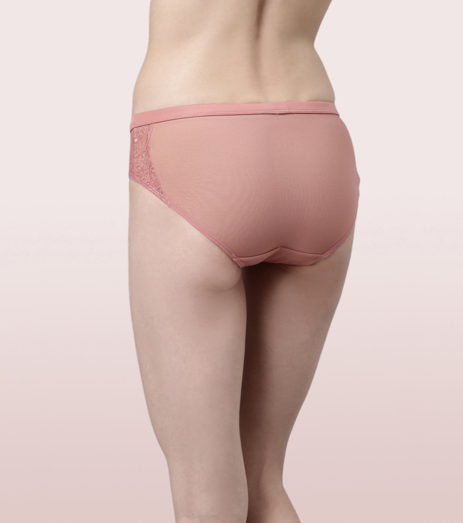 basic mid waist cotton panty