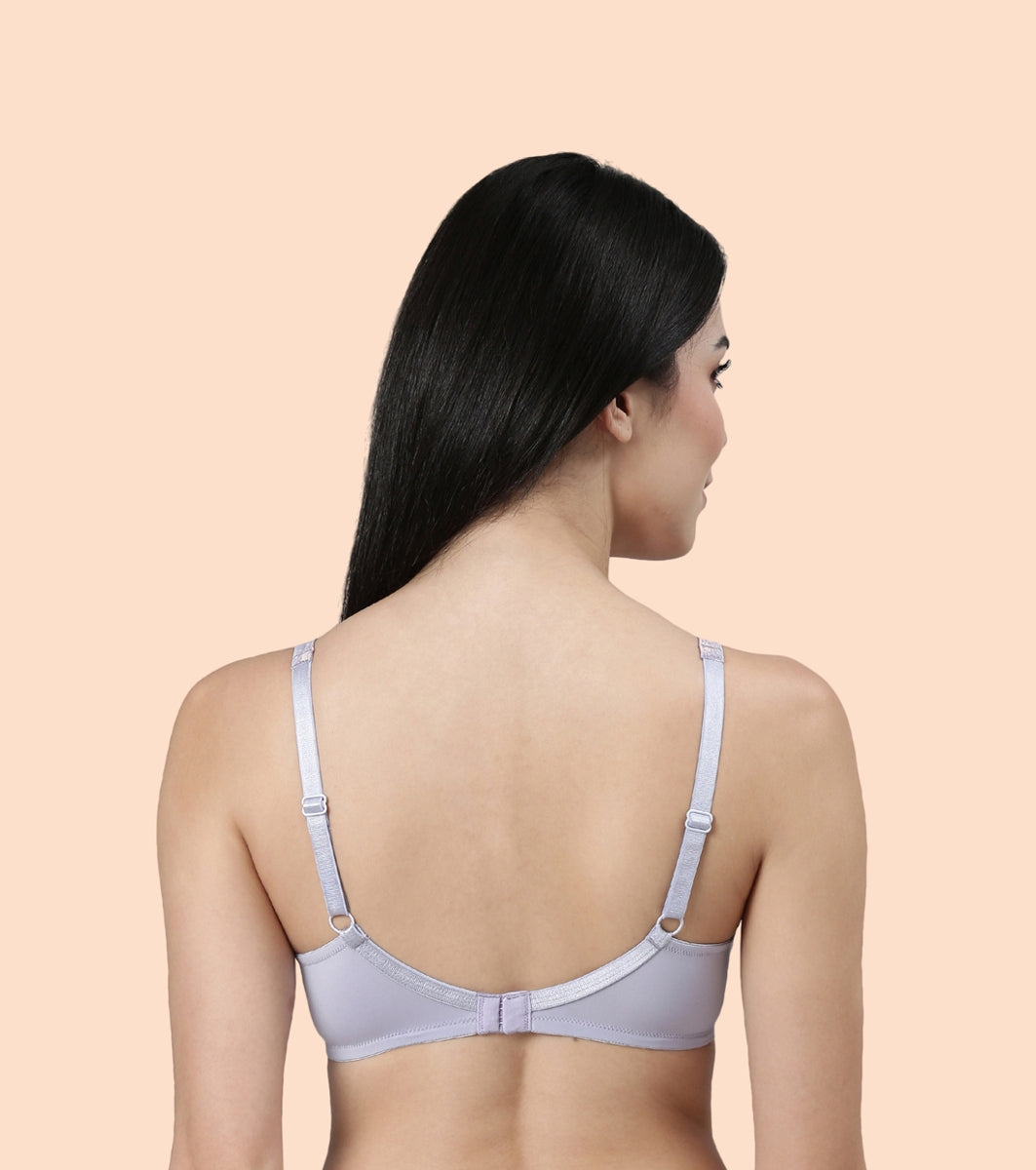 Enamor F129
LACE CONTOUR BRA
NON-PADDED WIREFREE HIGH COVERAGE