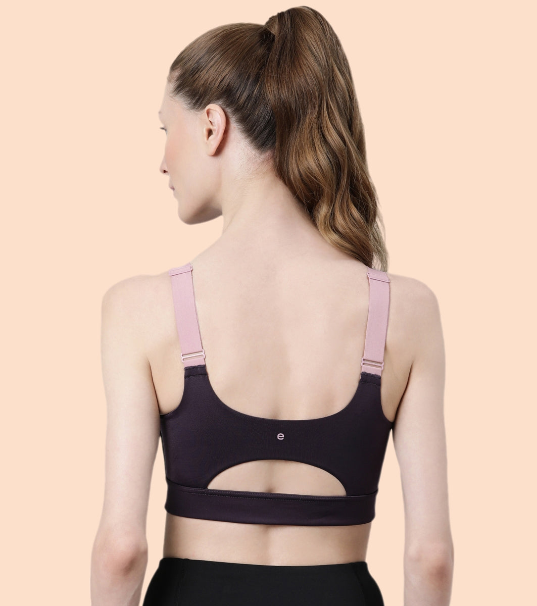 Enamor Front Open Bounce Control High Impact Sports Bra | SB29