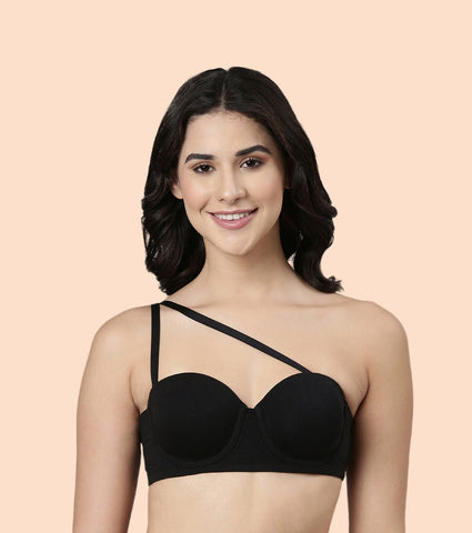 Enamor Multiway Bra For Women | High Coverage Cotton Strapless Bra For No Spill Coverage | A078Enamor Multiway Bra For Women | High Coverage Cotton Strapless Bra For No Spill Coverage | A078