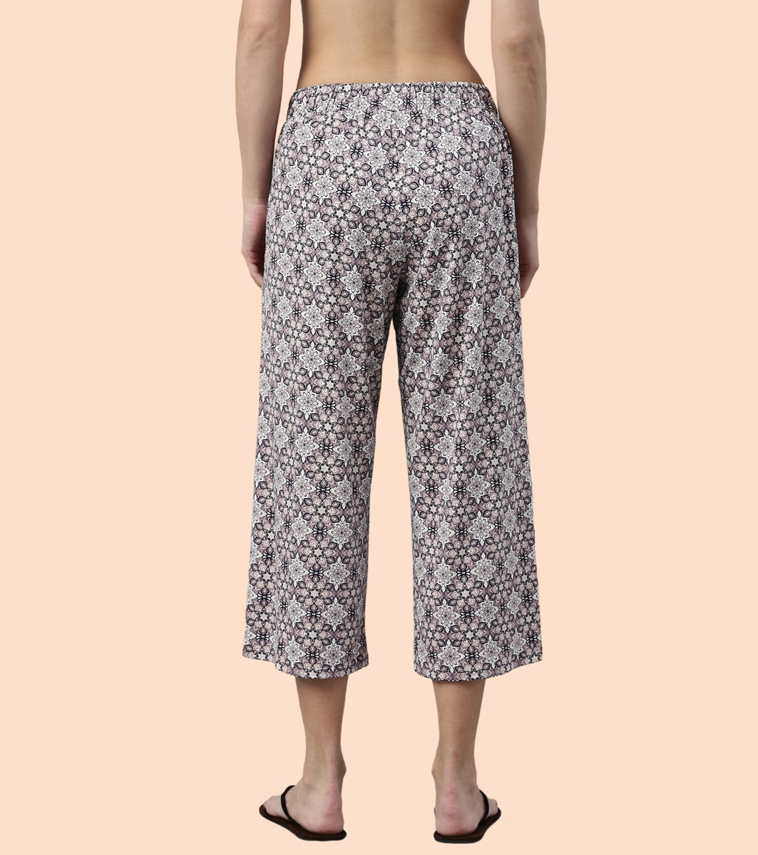 Shop In Culotte | Crop Length Culotte With Smart Side Slits