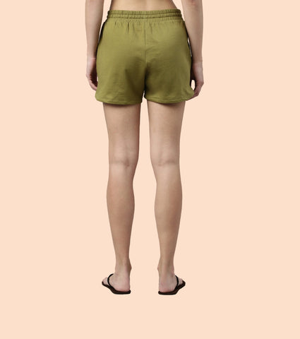 Comfy Shorts | Terry Shorts With Adjustable Waistband & Pockets