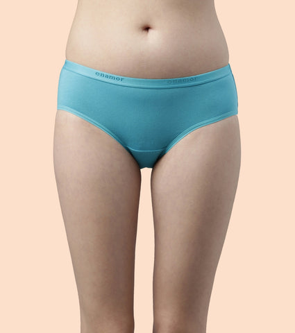 Hipster Panty | Full Coverage & Mid Waist -Pack Of 3-Colors And Print May Vary