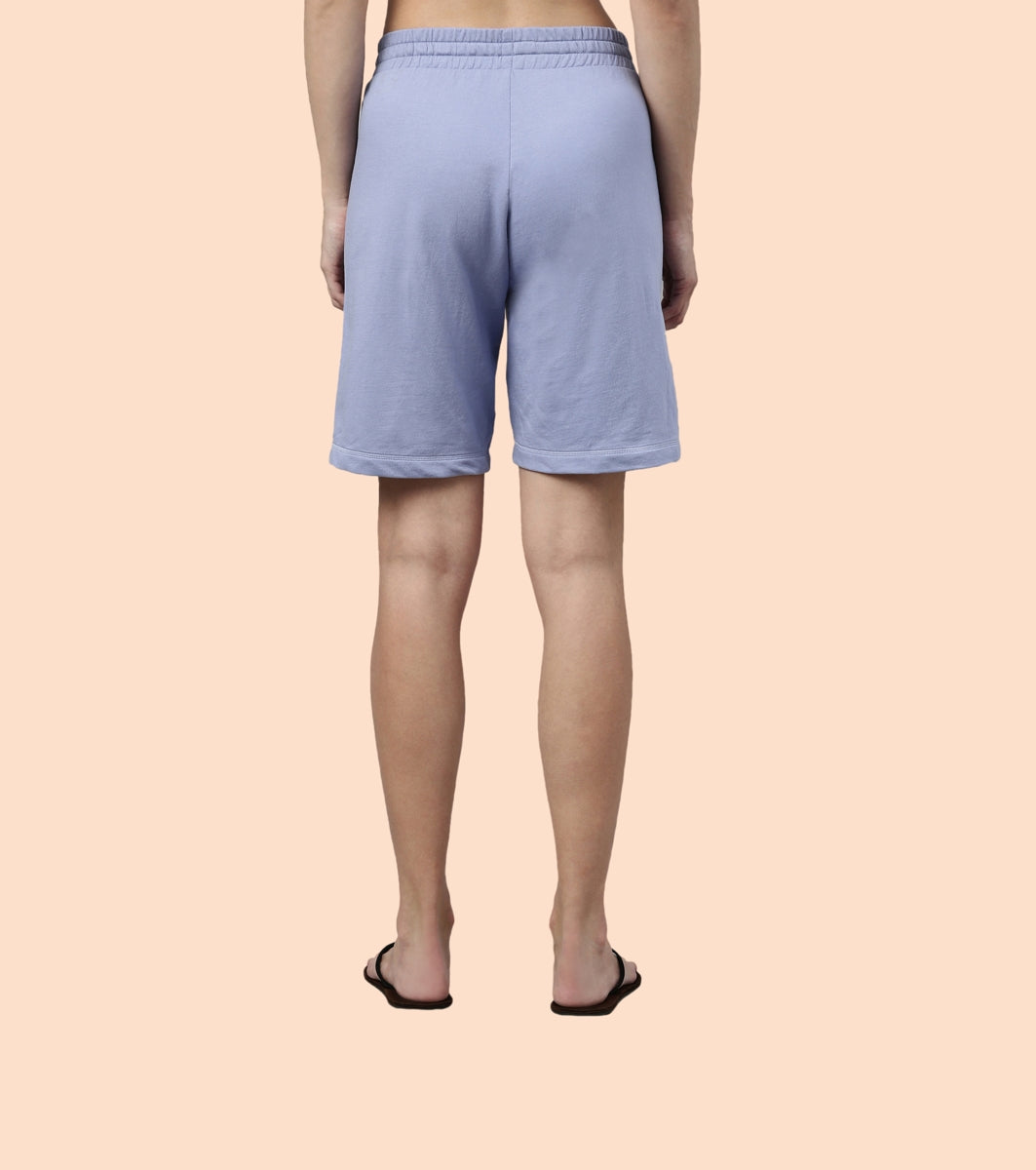 Relax Bermuda | Knee Length Shorts With Adjustable Waistband & Pockets