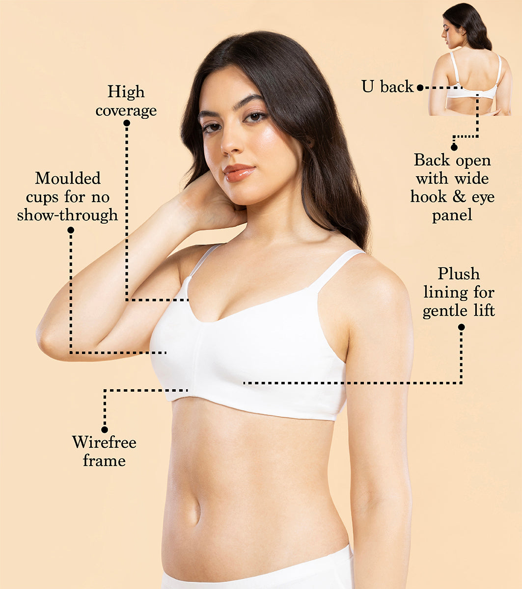 Enamor A027 Ultra Smoothening T-Shirt Bra