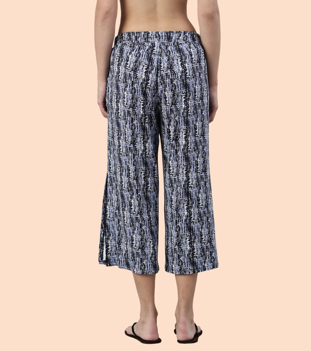 Shop In Culotte | Crop Length Culotte With Smart Side Slits