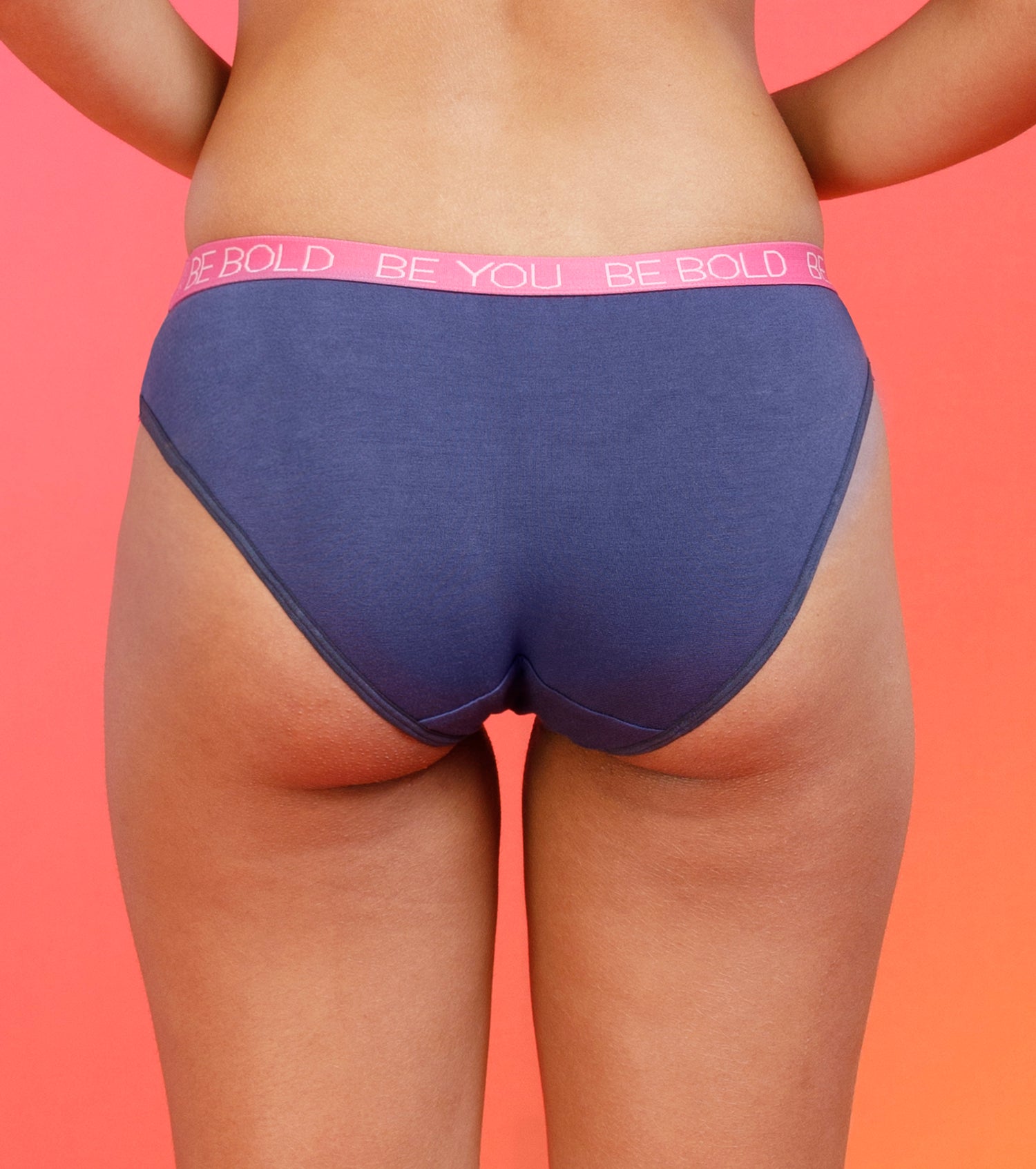 Enamor XO Mid-Rise Lilac Solid Bikini Panty - Millie