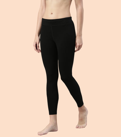 Yoga Legging | Mid Rise Pull-On Lounge Legging With Adjustable Drawstring