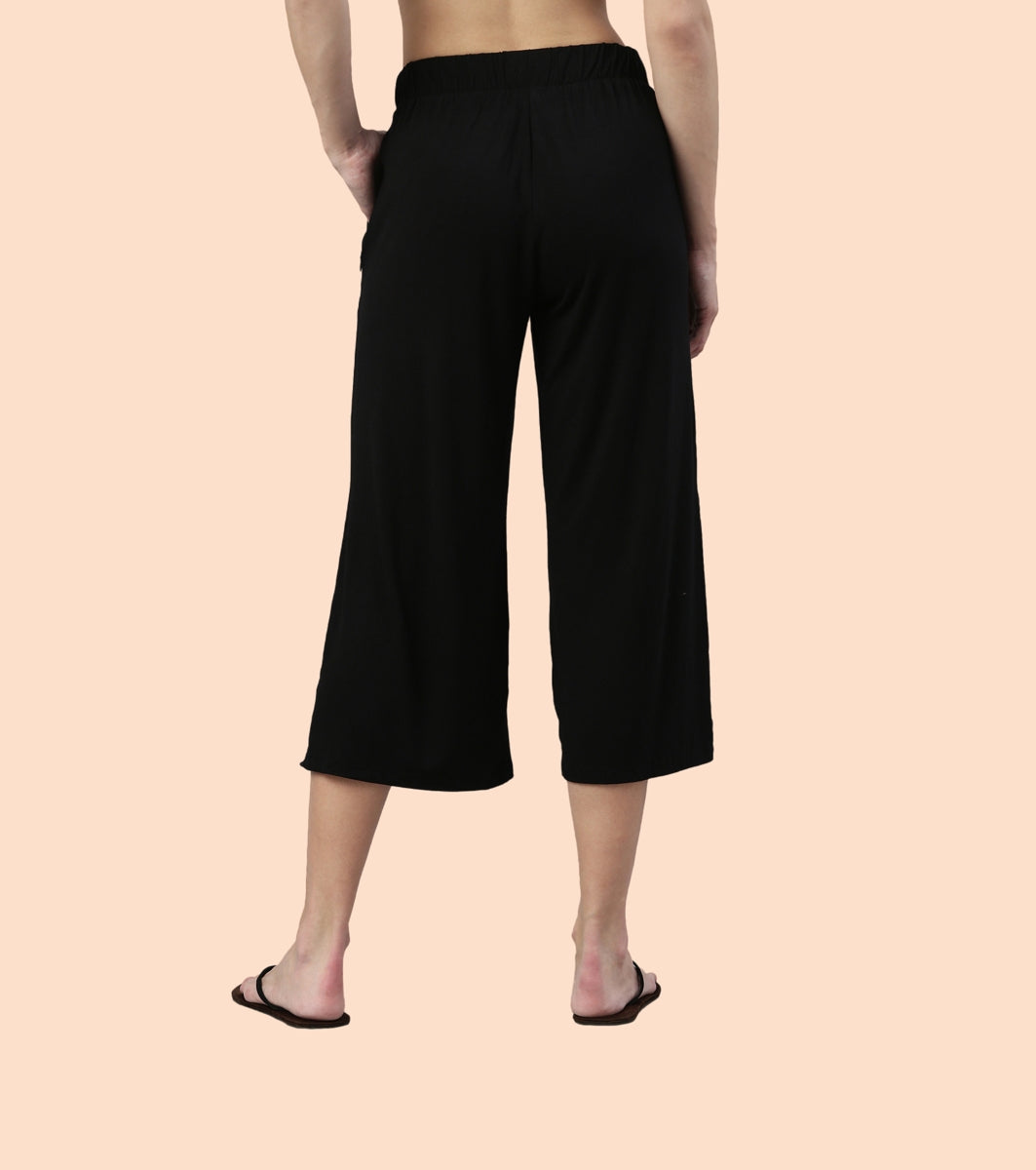 Shop In Culotte | Crop Length Culotte With Smart Side Slits