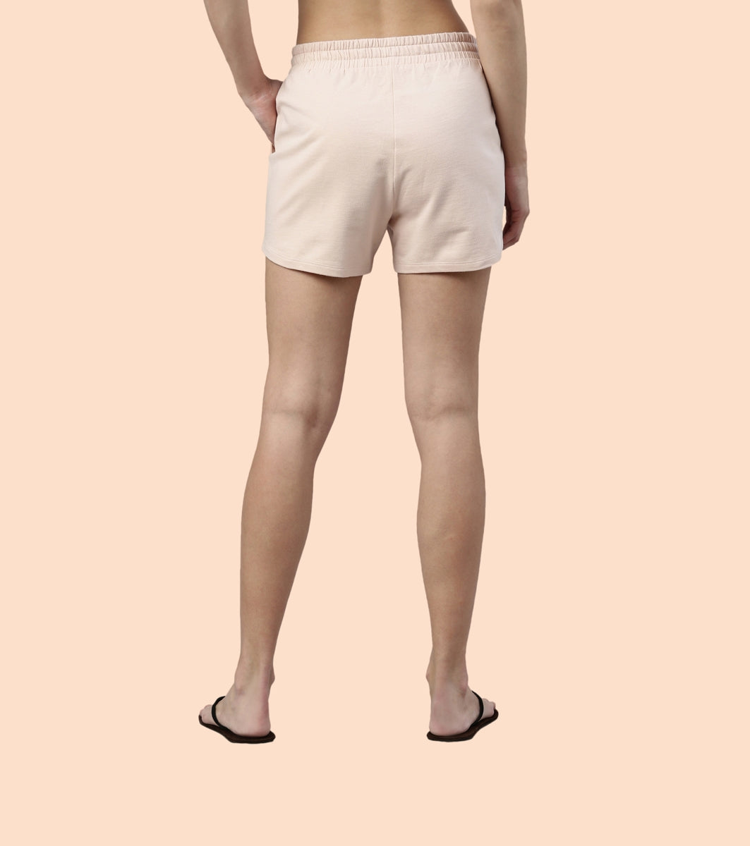 Comfy Shorts | Terry Shorts With Adjustable Waistband & Pockets