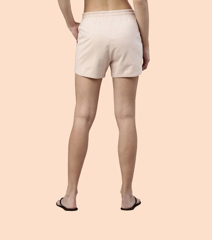 Comfy Shorts | Terry Shorts With Adjustable Waistband & Pockets