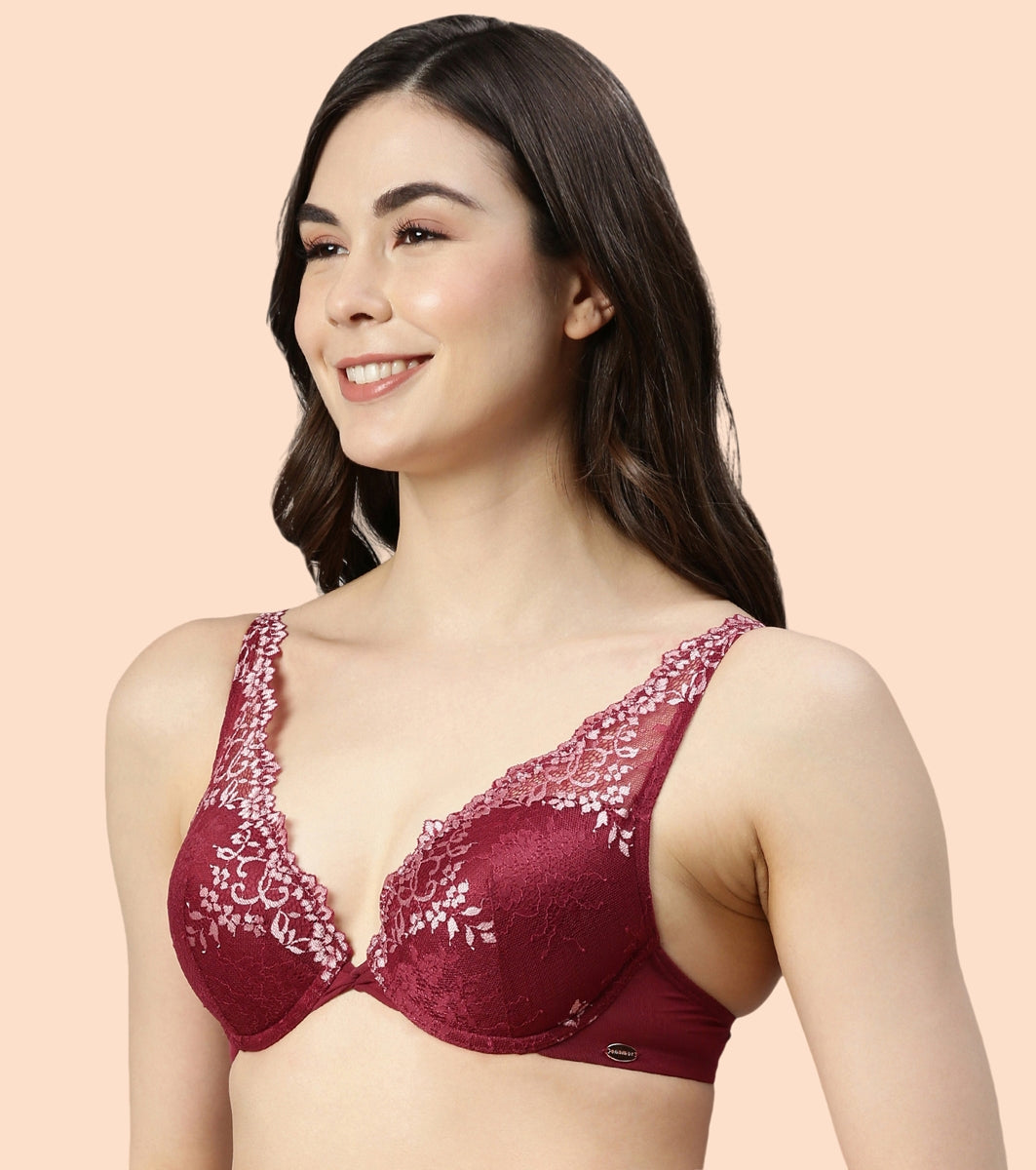 Perfect Plunge Push-up Bra