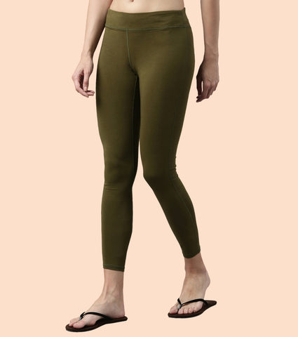 Yoga Legging | Mid Rise Pull-On Lounge Legging With Adjustable Drawstring