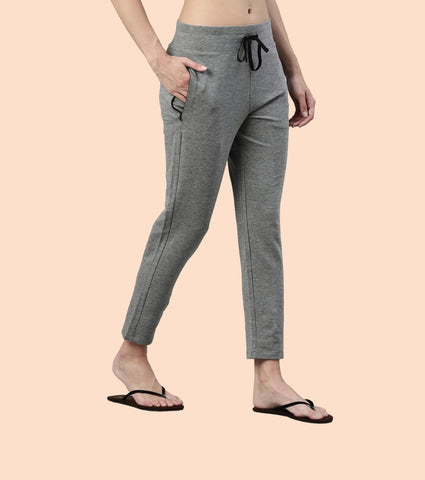 Relax Pants | Cotton Spandex Terry Tapered Pant