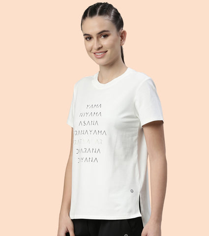 Active Cotton Tee | Short Sleeve Anti-Odour Cotton Tee With Graphic