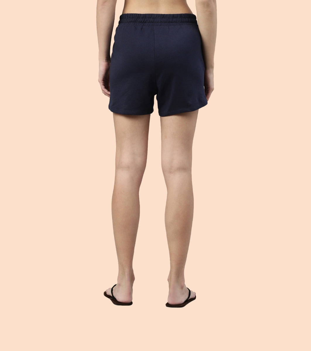 Comfy Shorts | Terry Shorts With Adjustable Waistband & Pockets