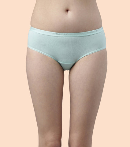 Hipster Panty | Full Coverage & Mid Waist -Pack Of 3-Colors And Print May Vary