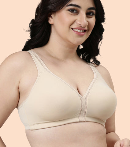 Plush Comfort Full Support Bra