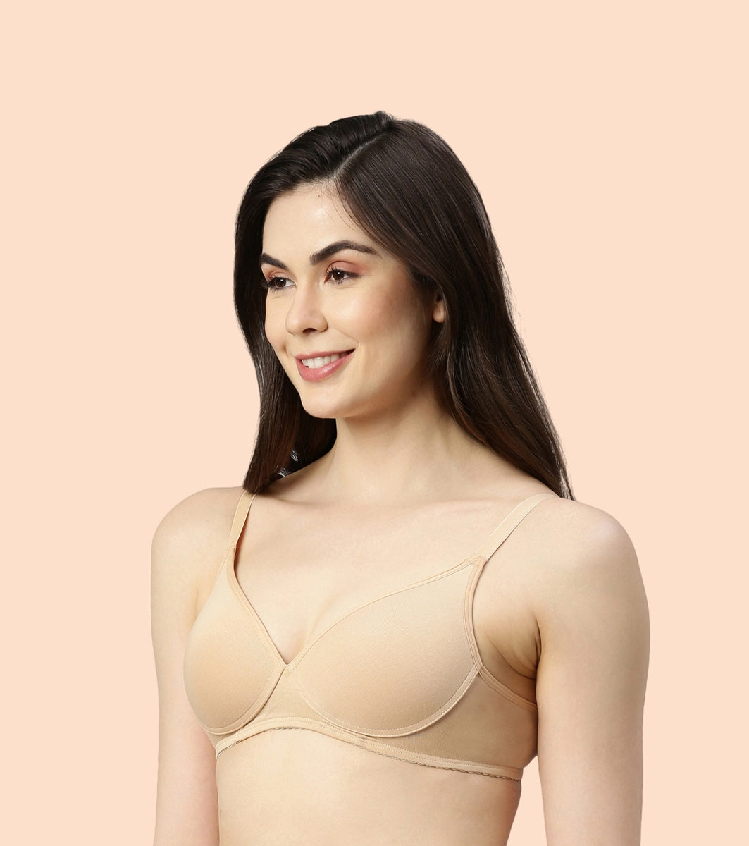 Perfect Coverage Supima Cotton T-Shirt Bra