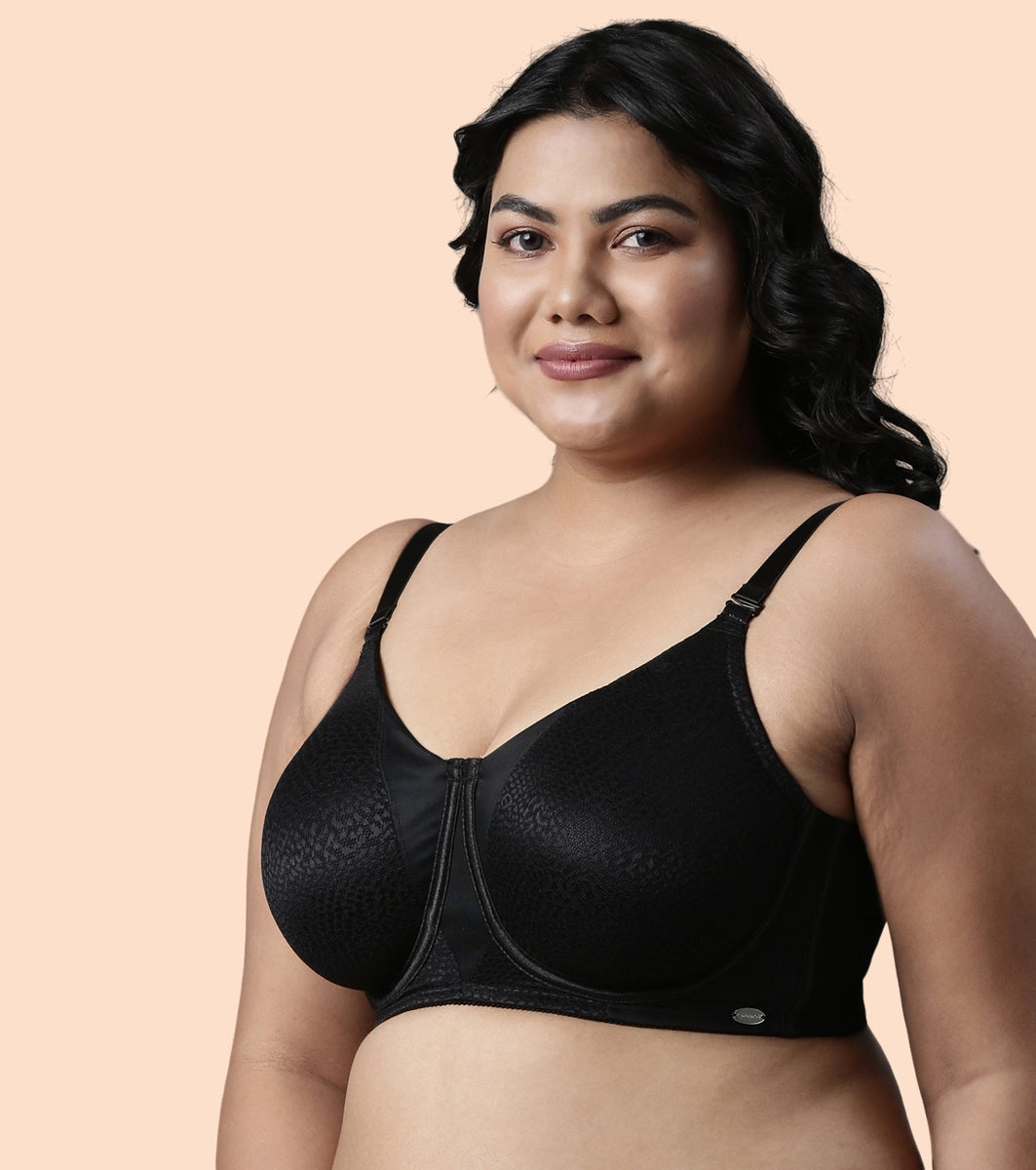 Enamor Body Transform F124 Smoothening Minimizer Bra for Women - Non Padded, Wired and Full Coverage