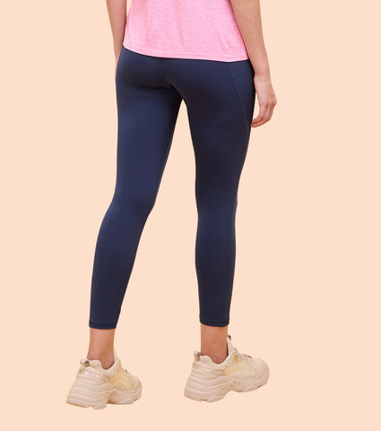 Enamor Basic Workout Legging | Dry Fit High Waist Workout Legging For Women | A605