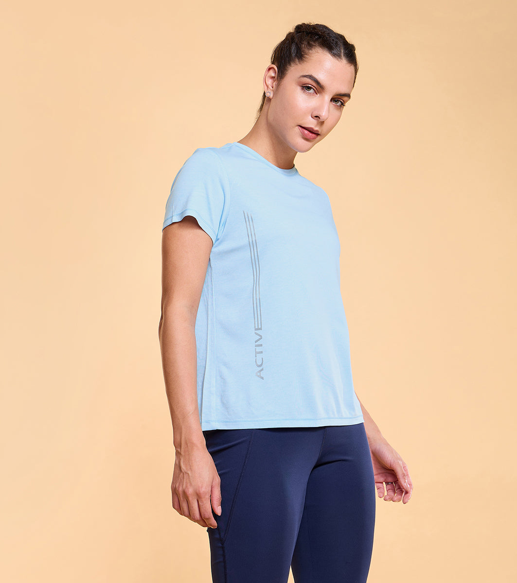 Enamor A309 – Basic Workout Crew Tee