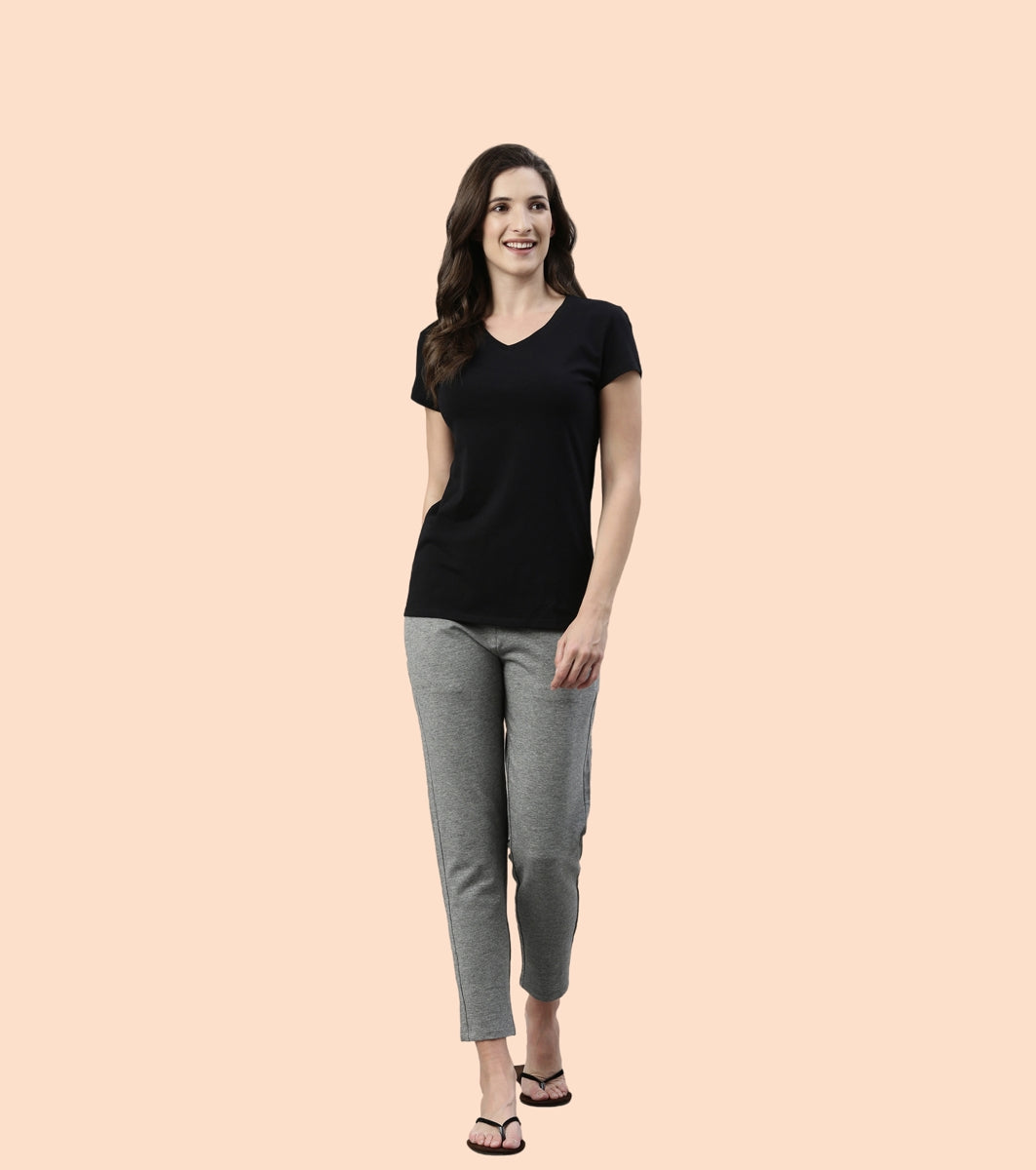 Relax Pants | Cotton Spandex Terry Tapered Pant