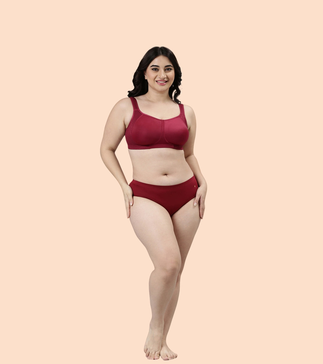 Comfort Minimizer Bra With Side Shaping